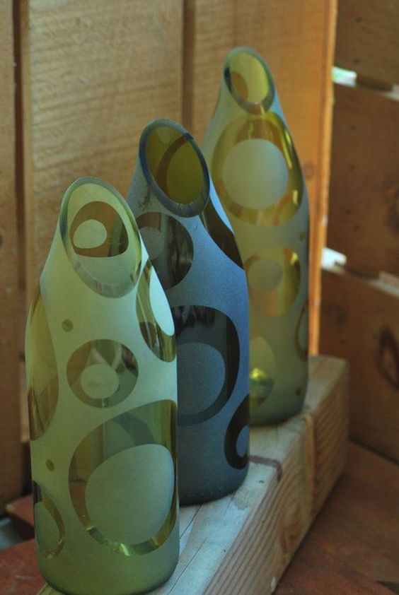 40 Gorgeous Images To Reuse Wine Bottle Into DIY Projects - EcstasyCoffee