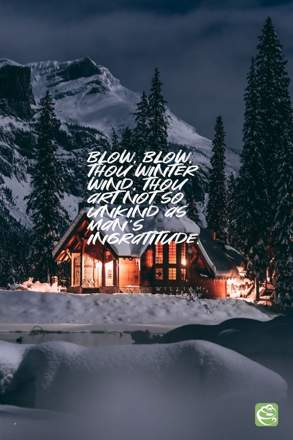 Memorable Winter Quotes