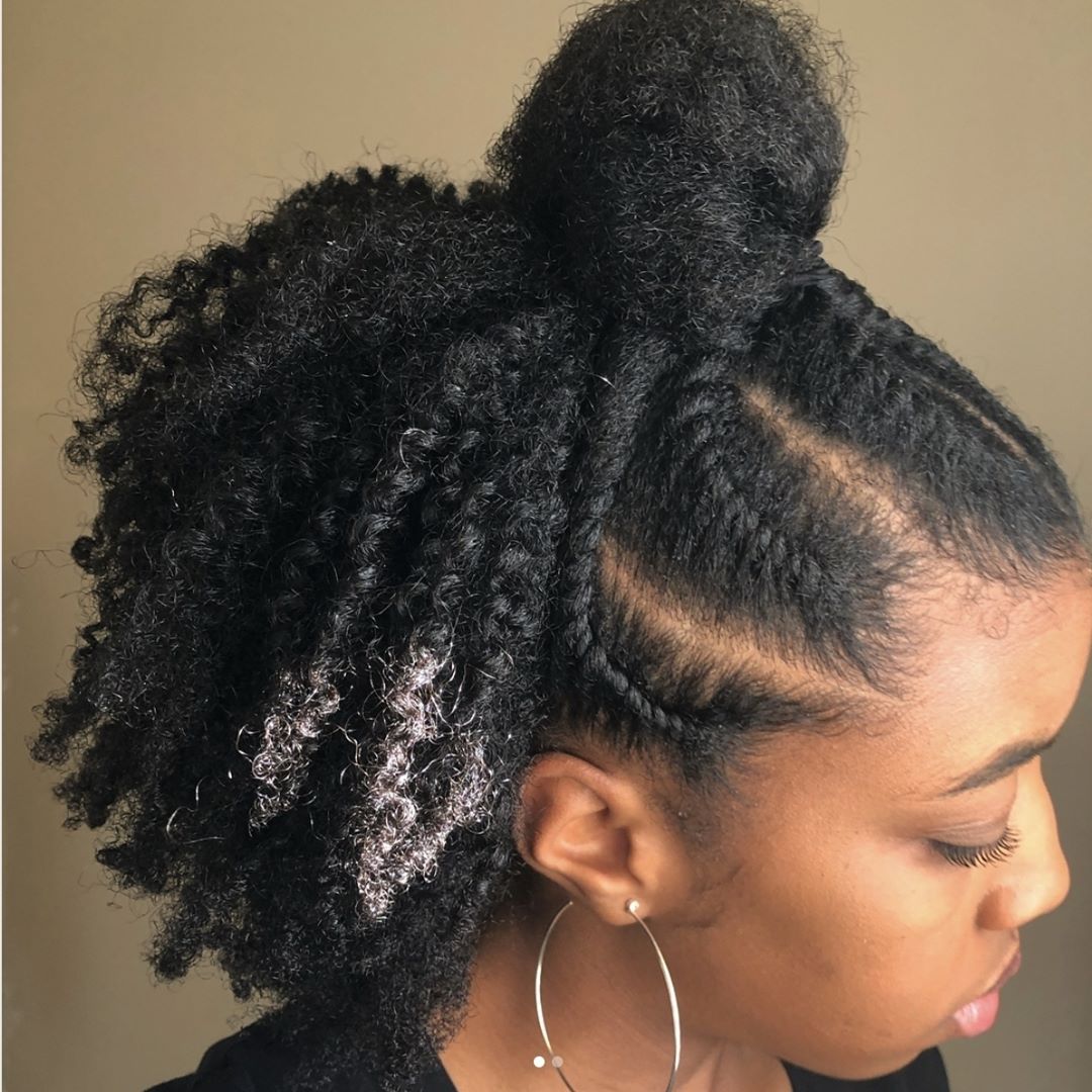 A practical and cute protective style!