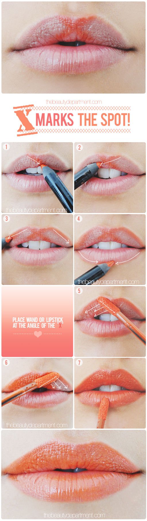 Lip makeup trick