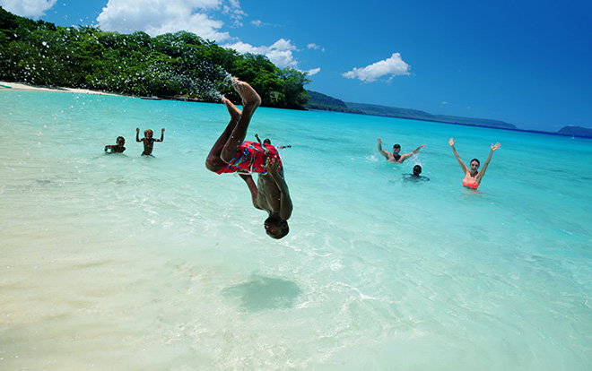 Beautiful but deadly beaches - Vanuatu