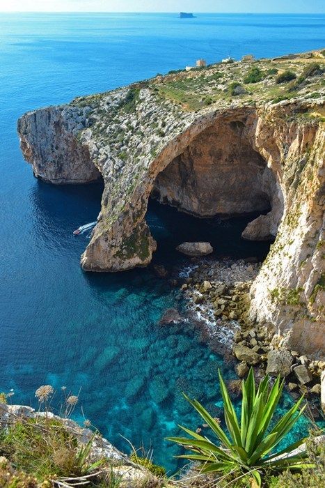 Blue Grotto in Malta