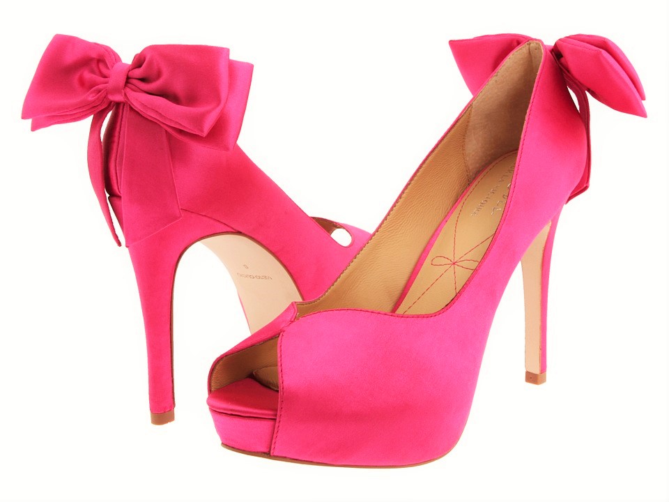 Hot Pink Wedding Shoes