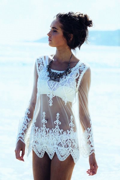 Lace Coverup