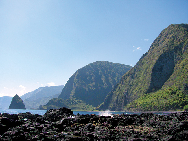 Rocks Kalaupapa, Hawaii