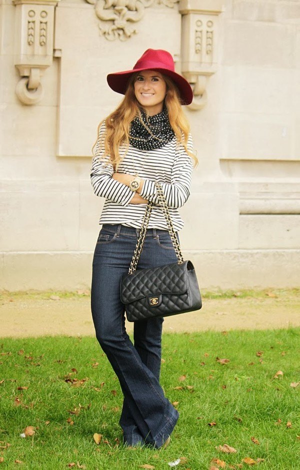 red fedora hat