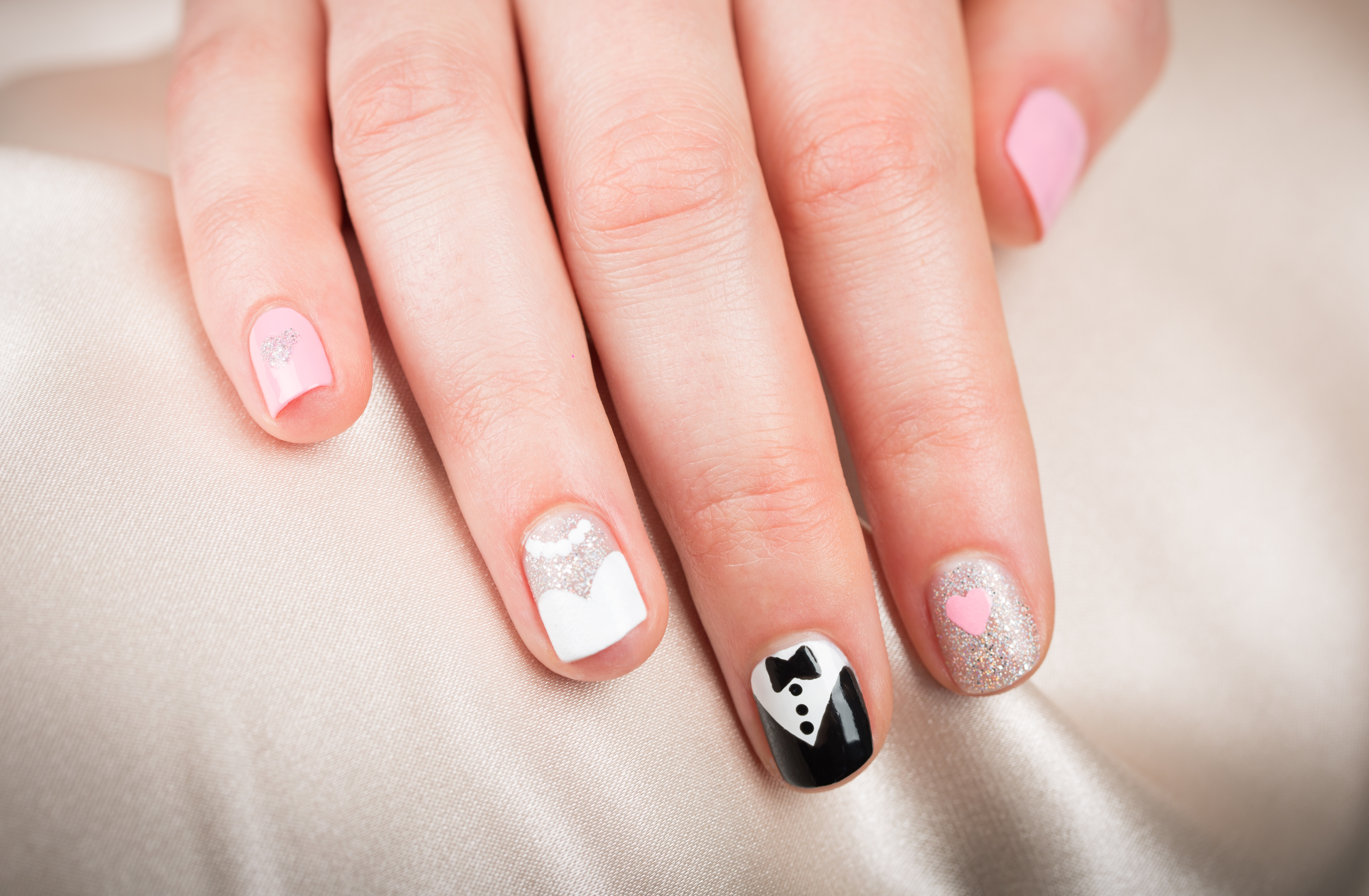 Bridal Nail Art