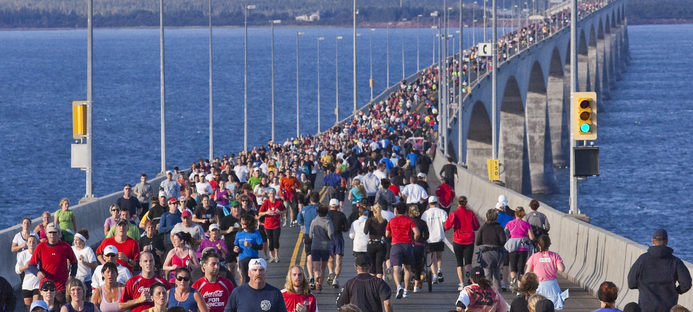 Confederation Bridge Terry Fox Run