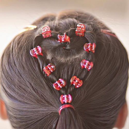 Easy Valentine's Day Hairstyle