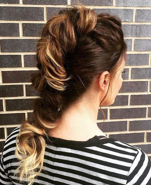 Fauxhawk-updo-for-ombre-hair