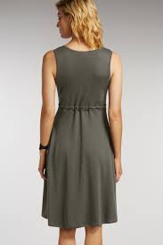 Womens Dress Gray Wrap Dress