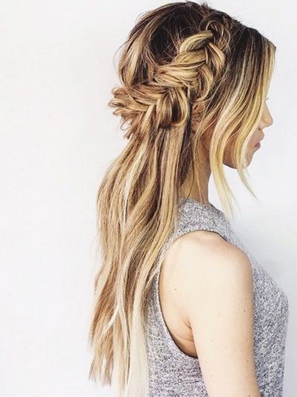 30 Fashionable Half Up Half Down Hairstyles To Make You Look Perfect