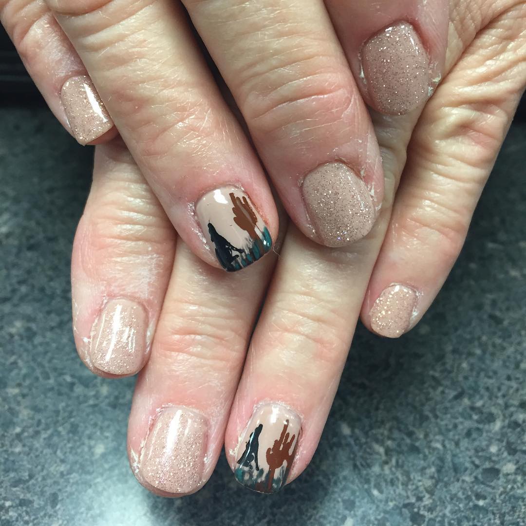 Stamped Nails. Pic by nails_by_betsy_coll