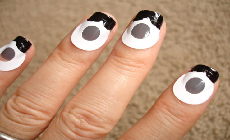 half-moon-nails-ideas