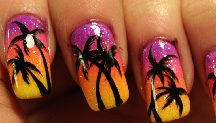 sunset-nails