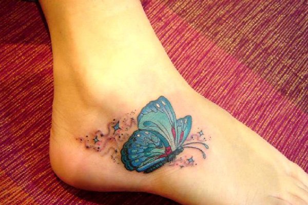 butterfly-ankle-tattoo