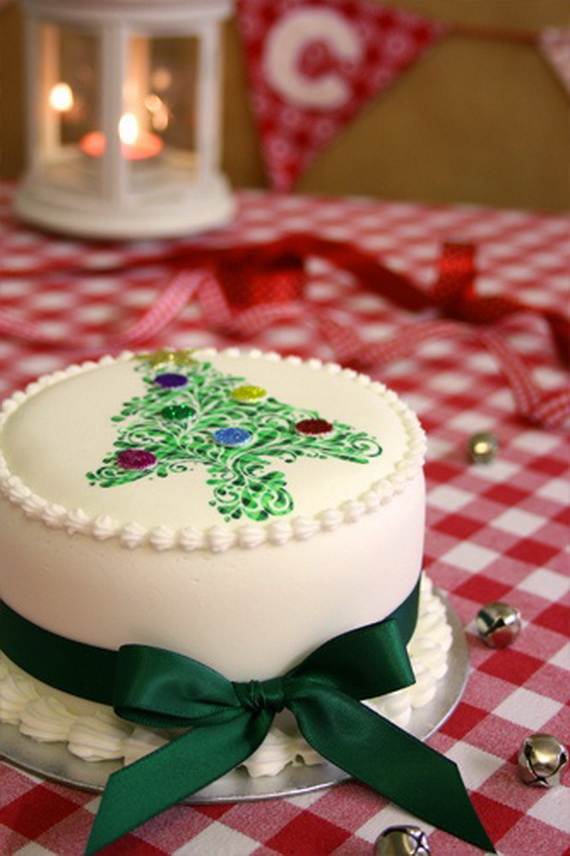 56 Wonderful Ideas For Christmas Cake Decorating