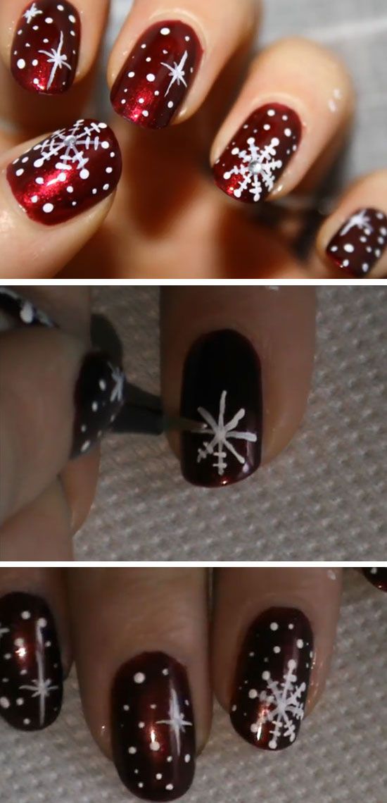 45 Stunning Holiday Nail Art Designs