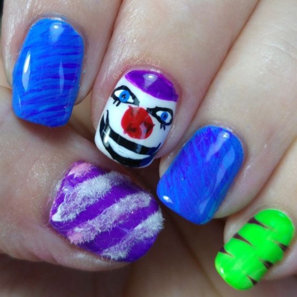 60 Creative Cartoon Inspired Nail Art Ideas