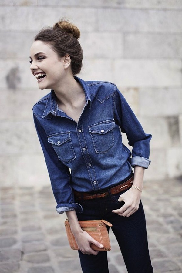 45 Gorgeous Denim Outfit Ideas For Women