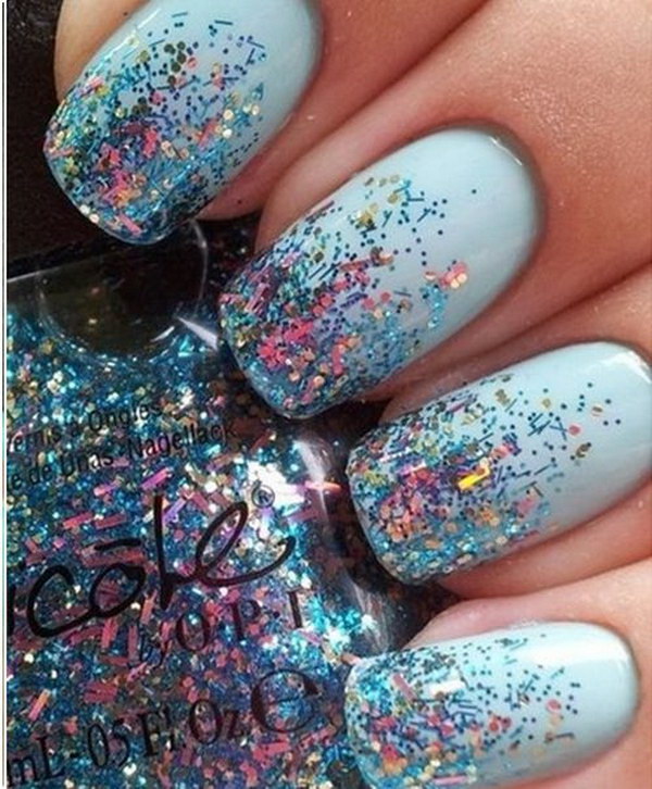 Gorgeous Nail Art Design For New Year S Eve