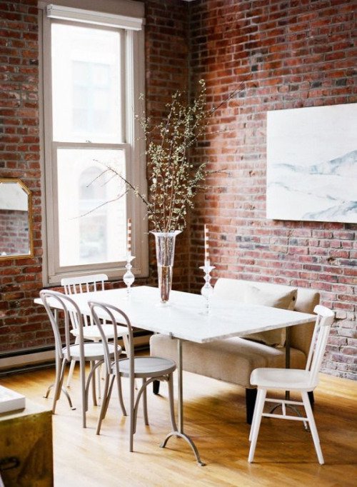 simple-white-dining-room-with-brick-walls