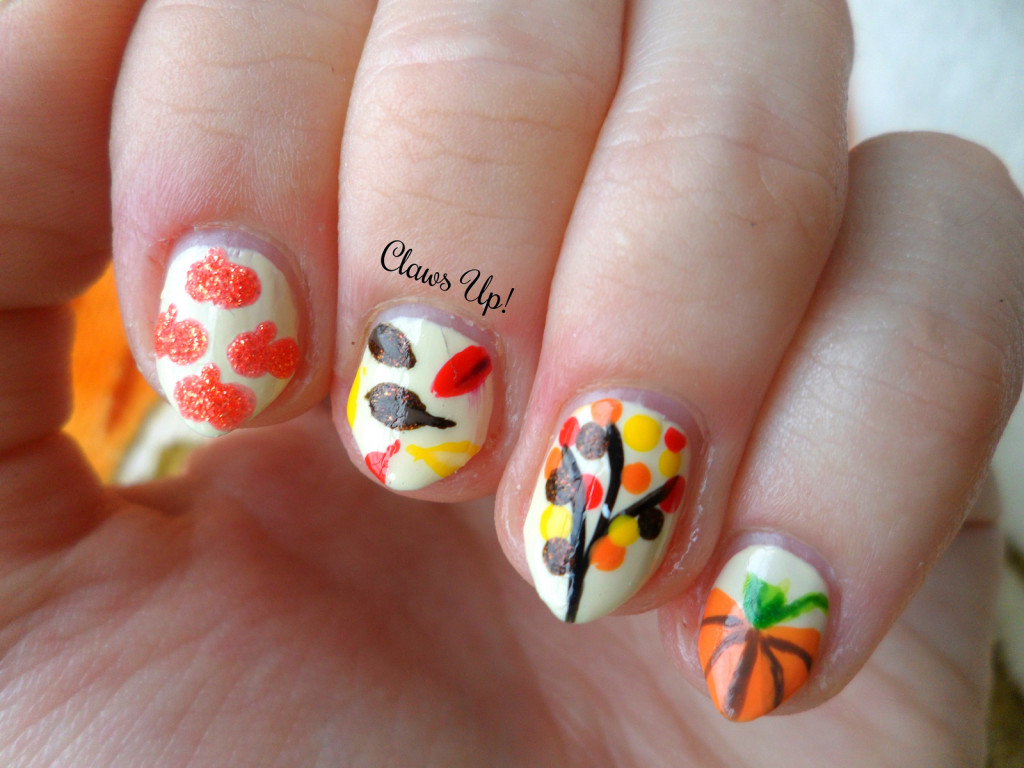 30 Easy Thanksgiving Nail Art Ideas for Beginners