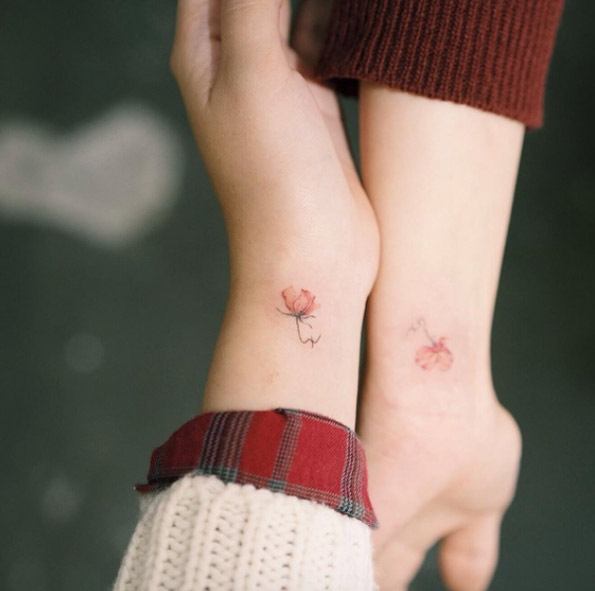 matching-wrist-tattoo