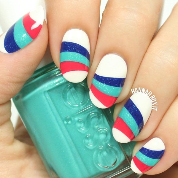 37 Beautiful Oval Nail Art Ideas - EcstasyCoffee