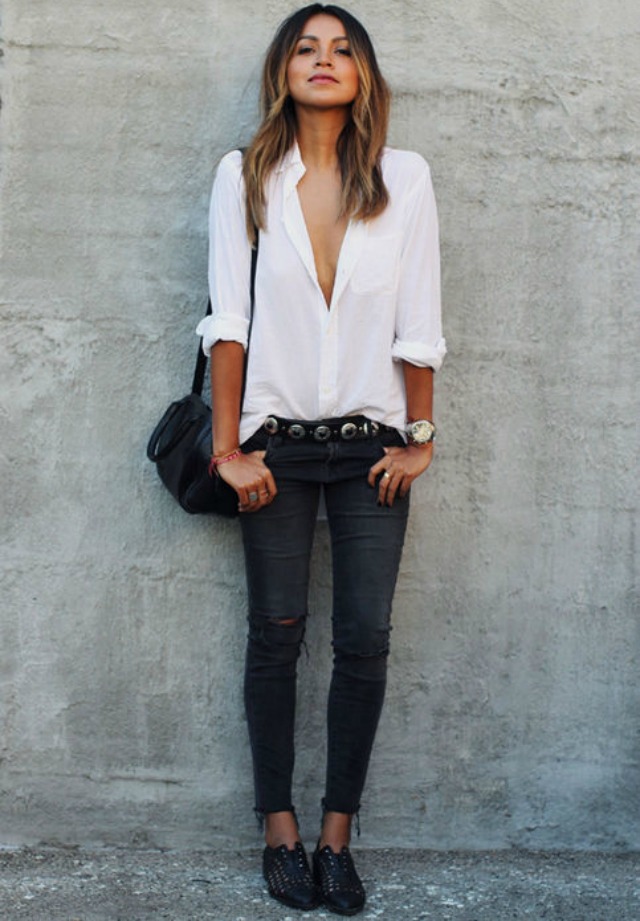 40 Inspiring Ways To Wear White Blouse