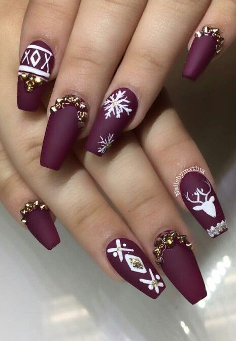 burgundy-matte