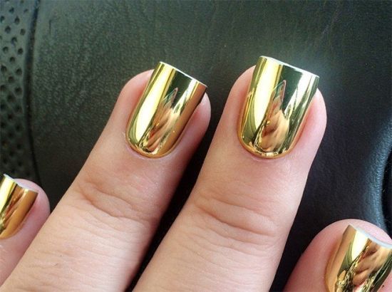 golden-mirror-metallic-nails-ideas