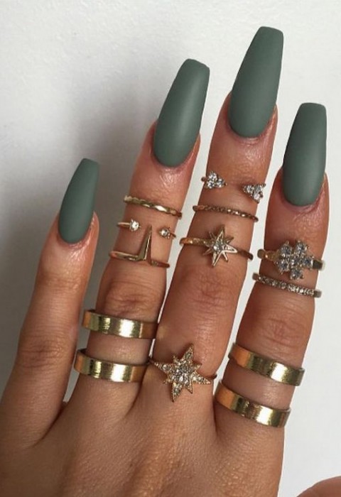 matte-green