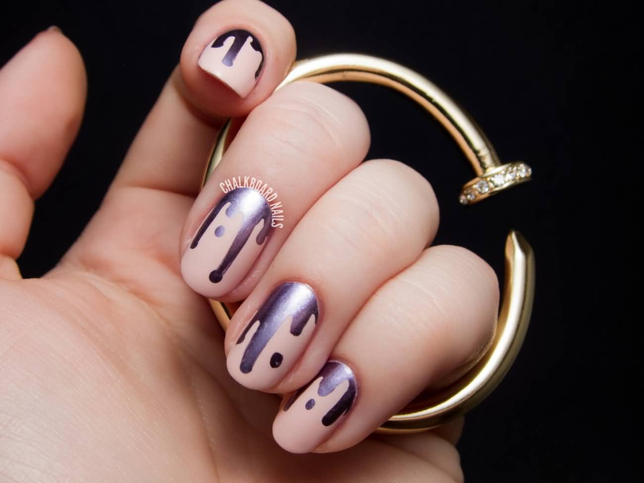 melting-metallic-nail-art-ideas