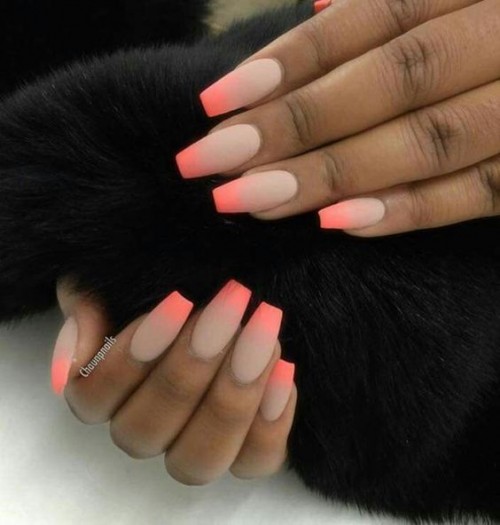 neon-orange-ombre