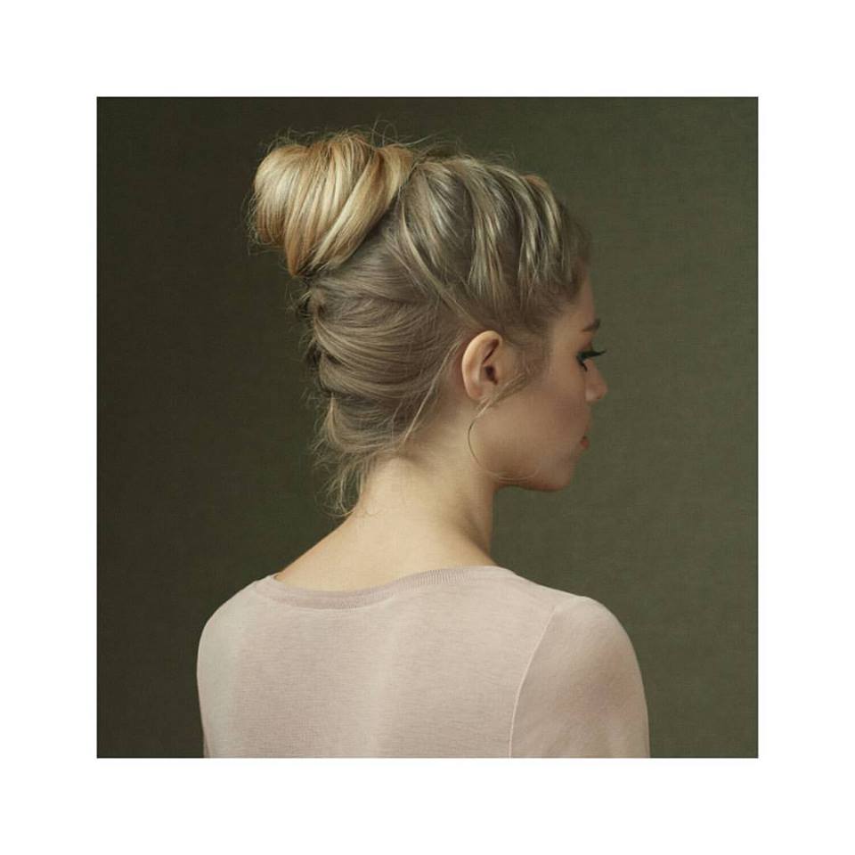 Sassy Double French Pleat Top knot