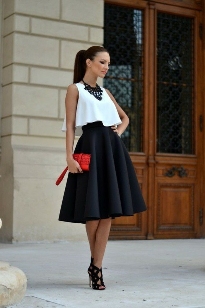 Cute skater hotsell skirt outfits