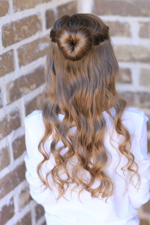 Romantic Hairstyles For Valentine's Day