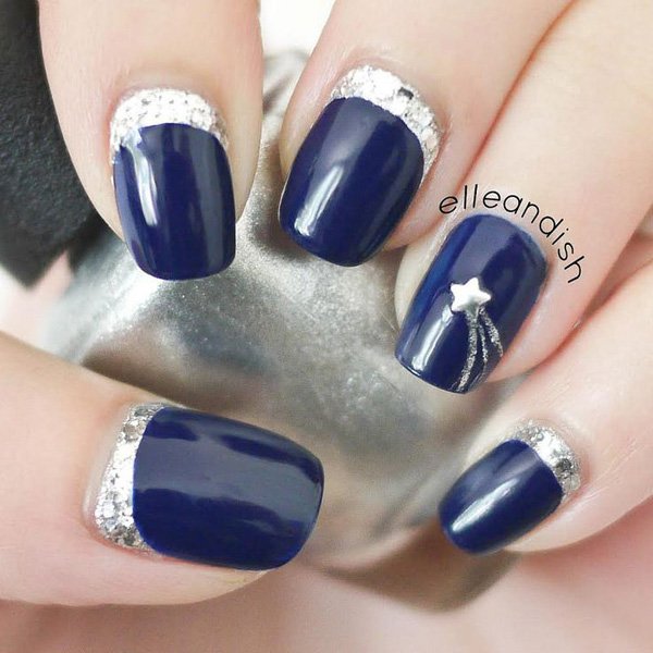 royal-blue-polish-for-the-matte-and-silver-foil