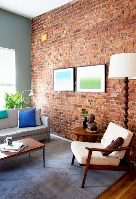 Brick Wall Ideas For Living Room