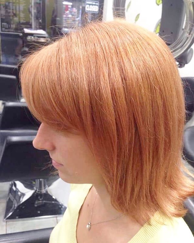 Best colour of all times light copper#haircolour #copperhair #copperhaircolor #colorist #coloringskills #colorcorrection #darkbrowngolightcopper🍂🍁