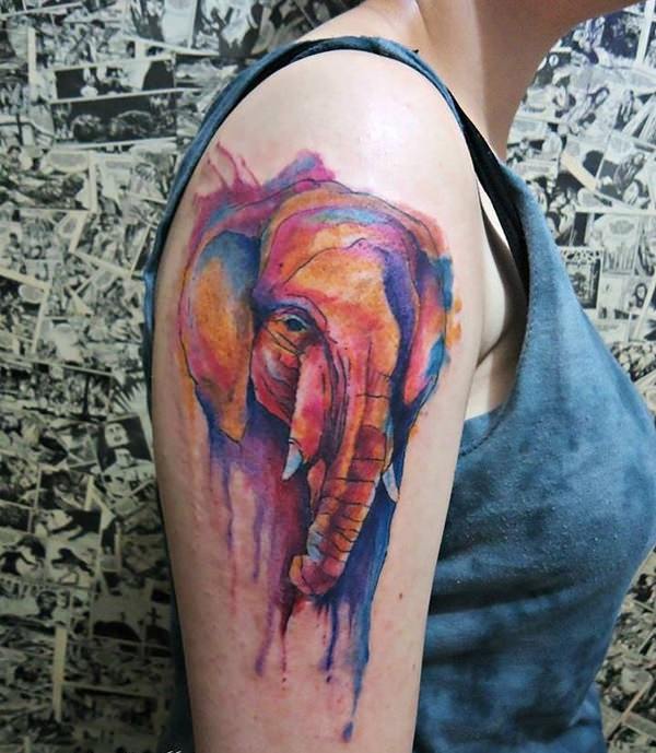 Awesome Elephant Tattoo Design Ideas