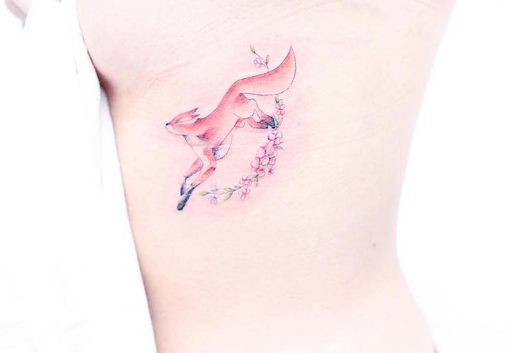 Fox tattoo