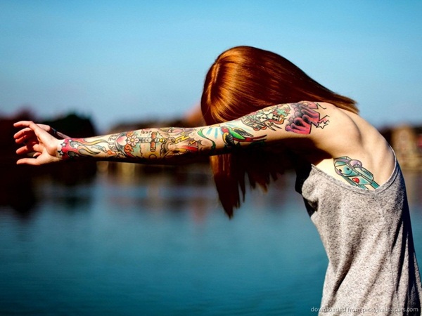 Girls sleeve