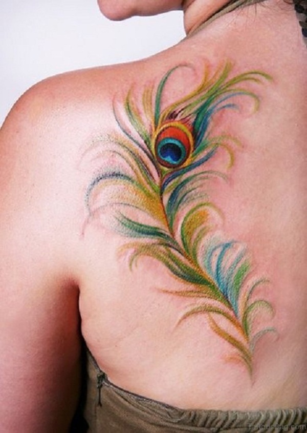 Peacock Feather Tattoo