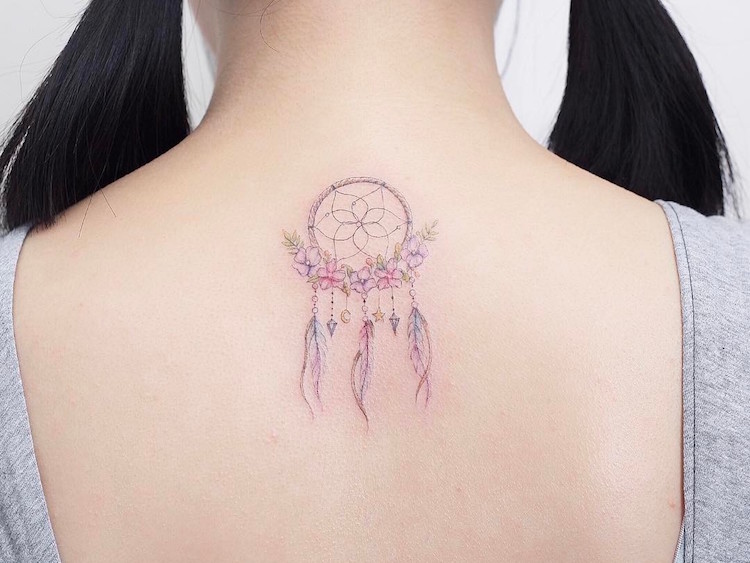 Tattoo dream catcher