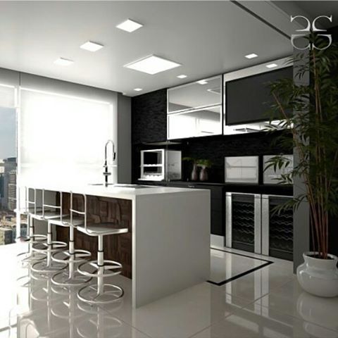 #instadecor #contemporary #kitchen #kitchendesign #diningroom