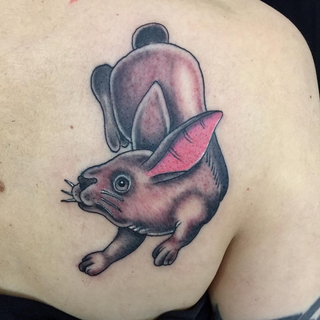 #Rabbittattoo