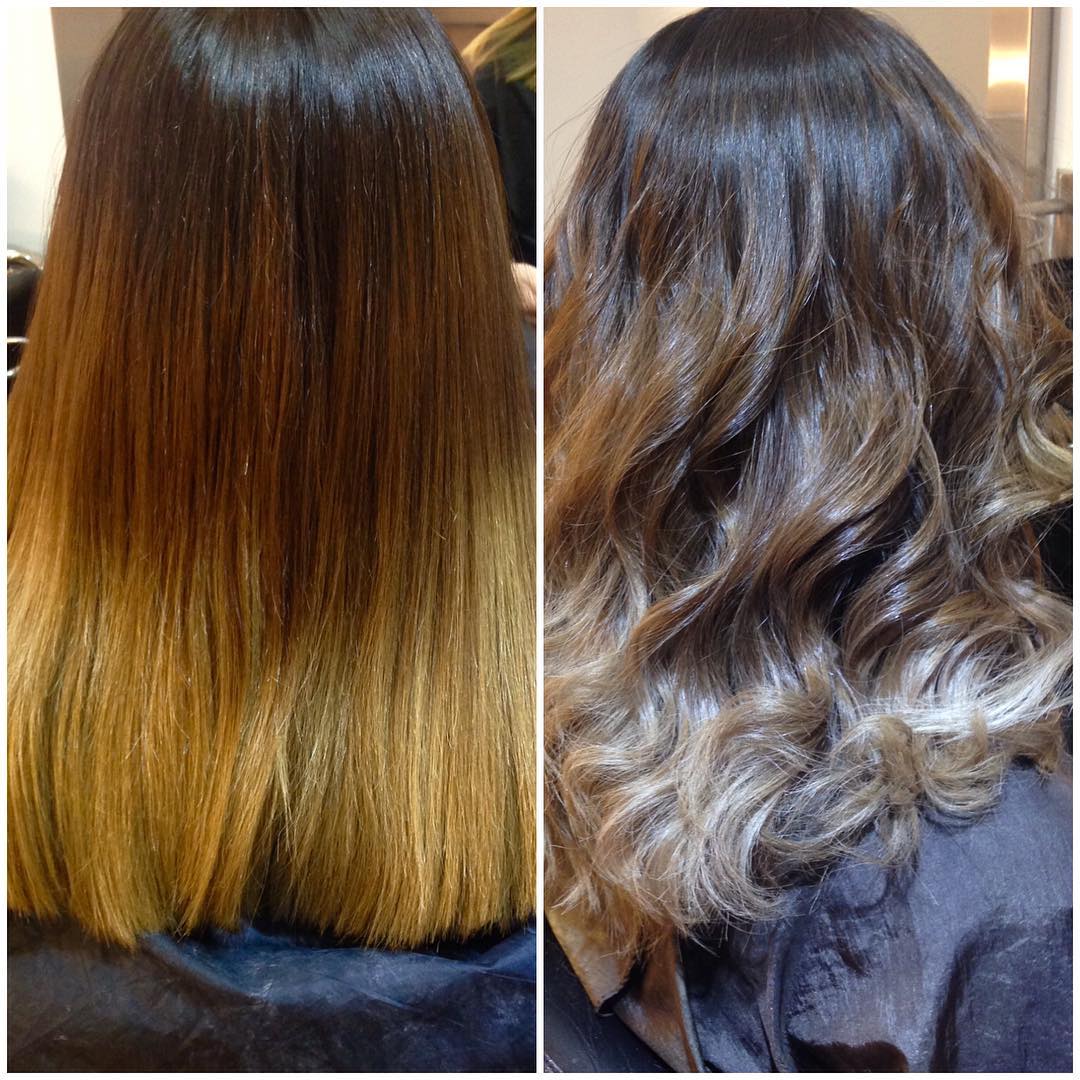 #beforeandafterhair #beforeandafter #nofilterhaircolor #balayage #balayagehighlights #balayagehairstyle