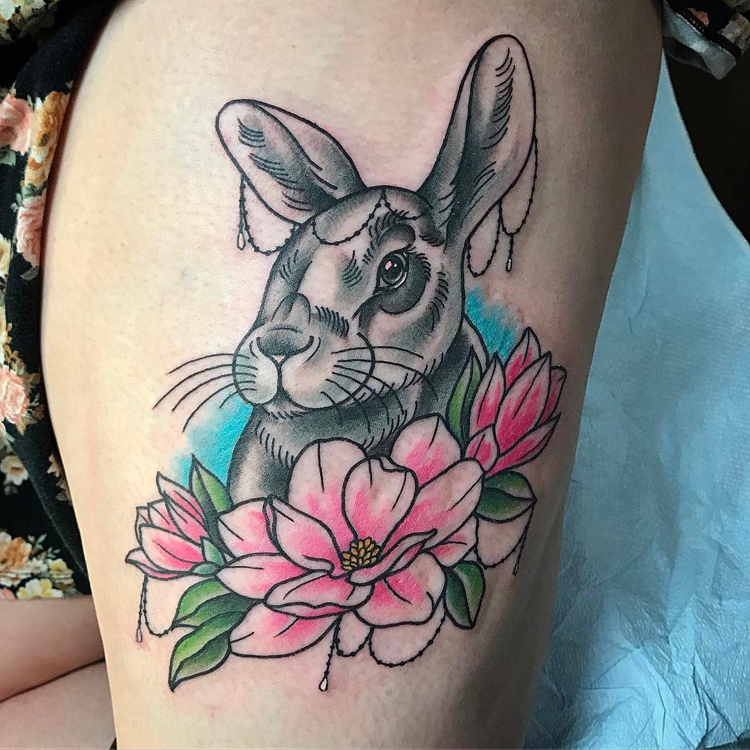 #rabbit #rabbittattoo